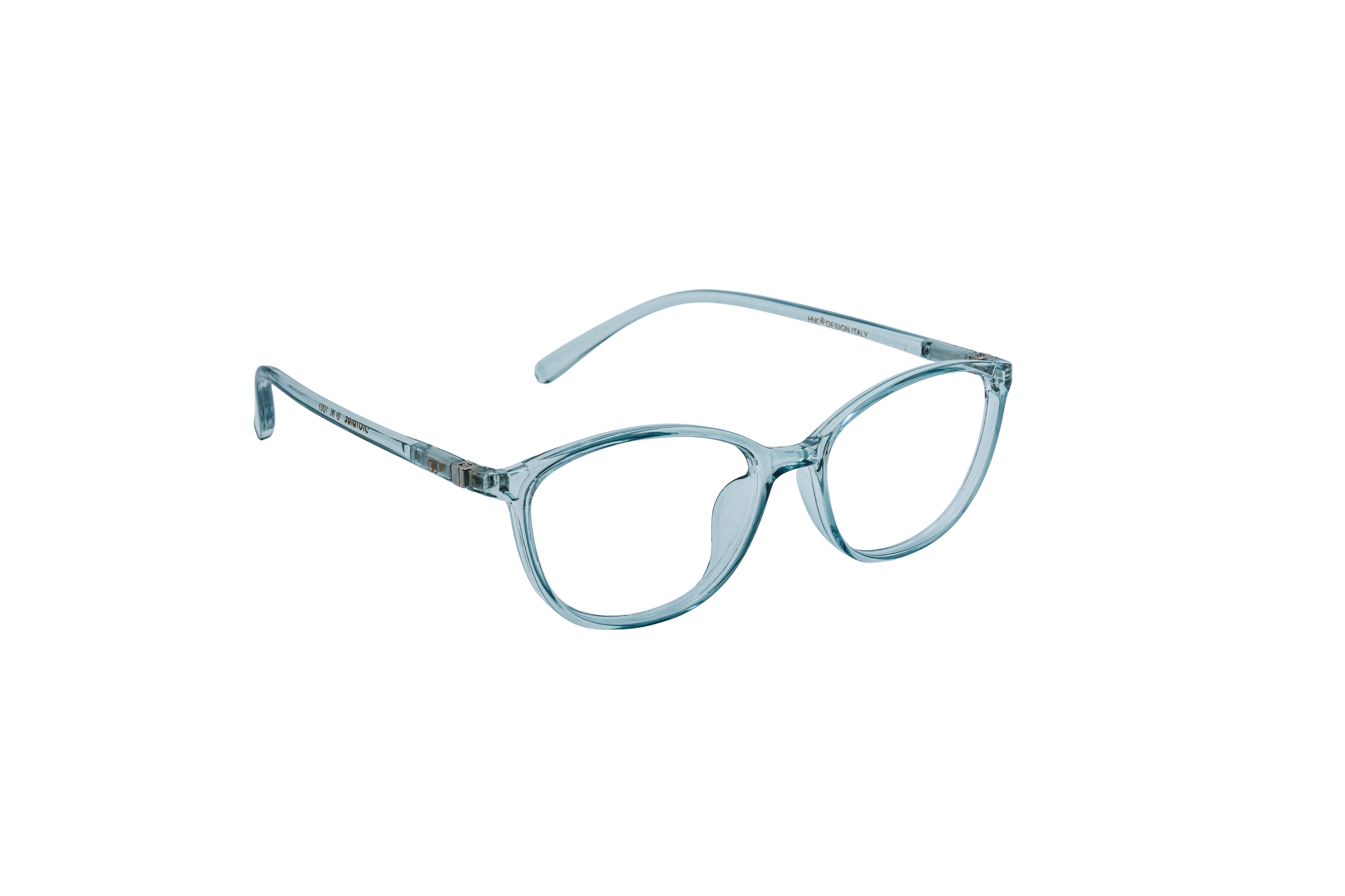 TR Flexible Frame | Transparent Blue | cat-eye