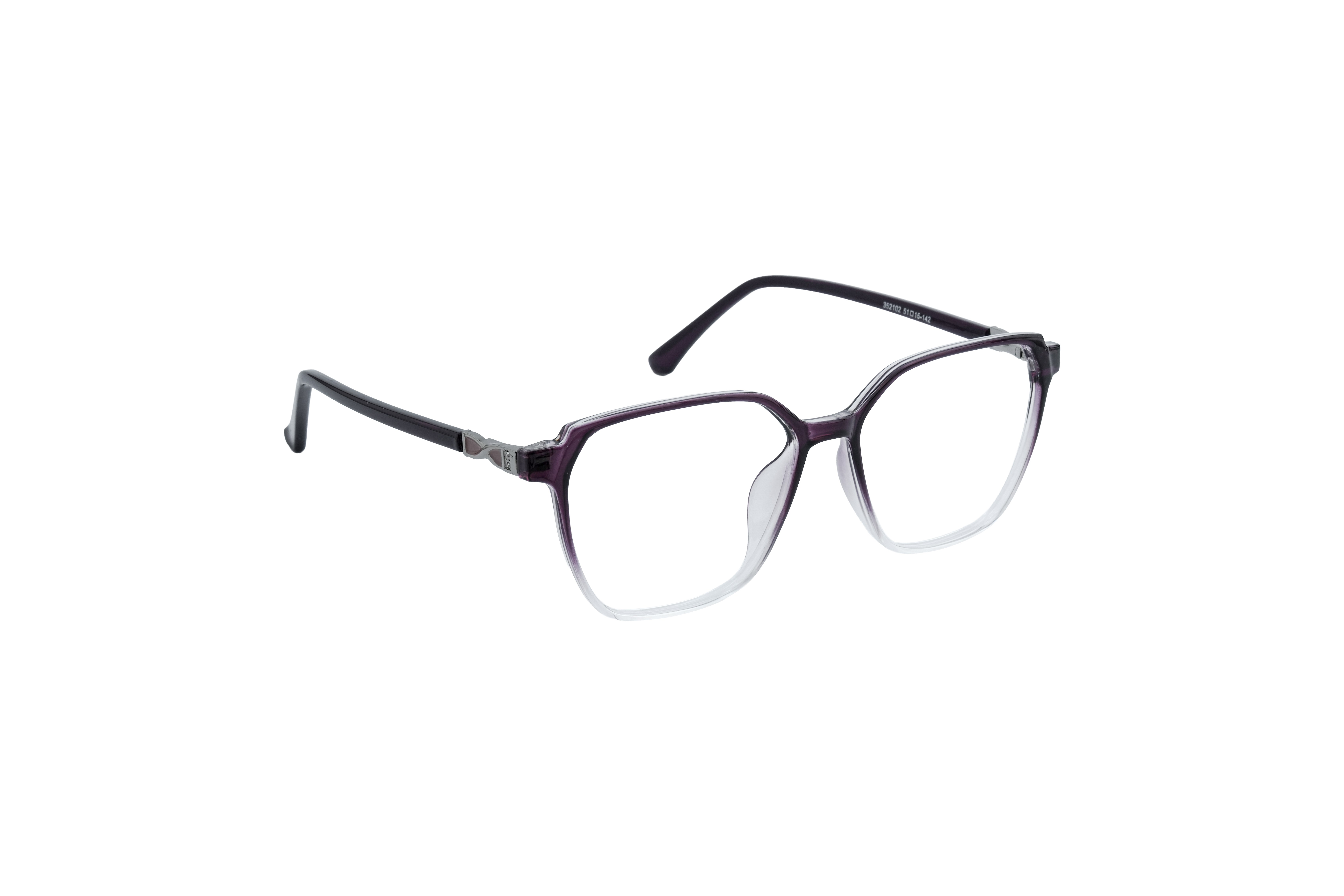 Imported Collection | cat-eye | Purple-white dual ton